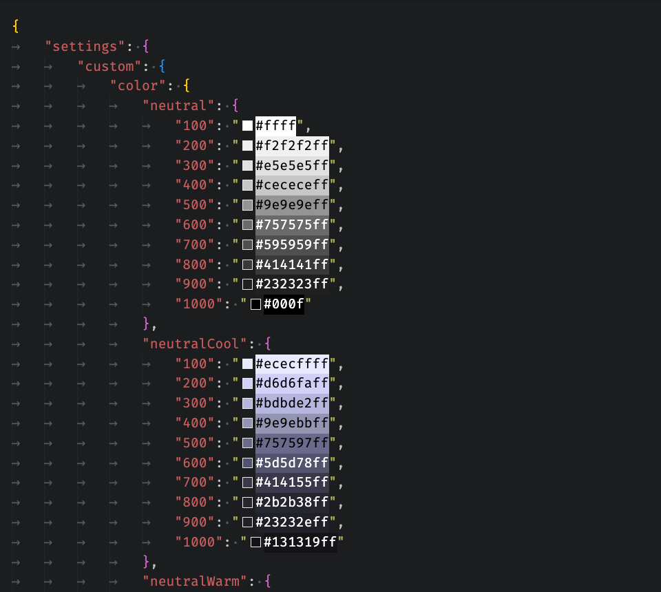 Making use of Design Tokens in theme.json